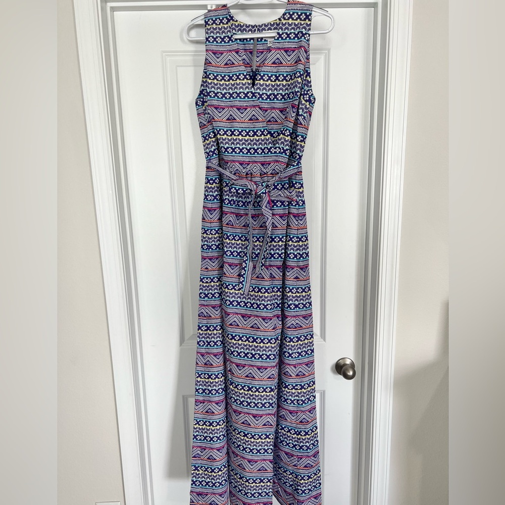 Vineyard Vines St Barths Halter Maxi Dress